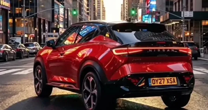 Nissan Juke elettrica, design audace e piattaforma AmpR Medium