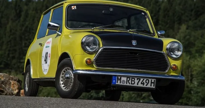Creme 21 Yougtimer Rally: c'è anche la Mini di mr. Bean