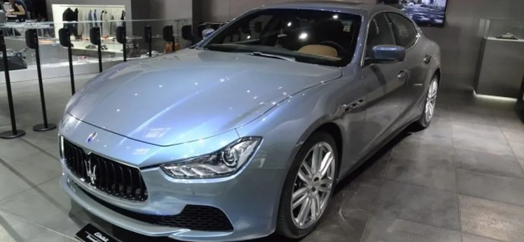 Stand Maserati al salone di Parigi 2014 Live