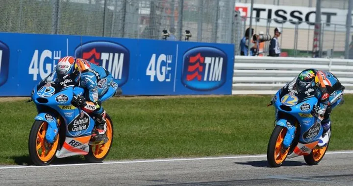 Moto3 Misano 2014: vince Alex Rins allo sprint su Marquez, Miller 3°, Bastianini 5°