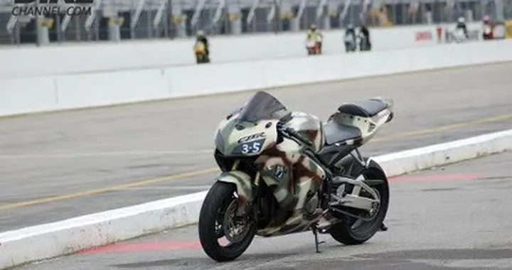 Honda CBR in mimetica