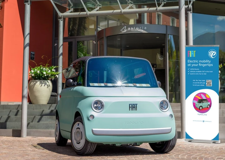Fiat Topolino spunta negli alberghi: un nuovo servizio di lusso