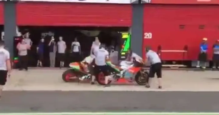MotoGP Argentina, Bautista investe un meccanico in corsia box [Video]
