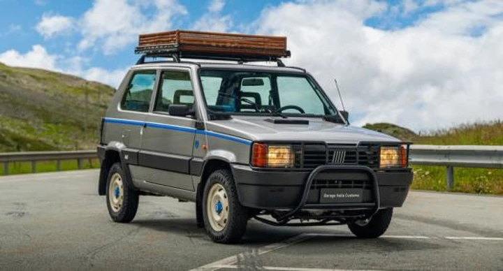 L'ultima creatura di Garage Italia, la Panda 4x4 Pandenim: auto in jeans