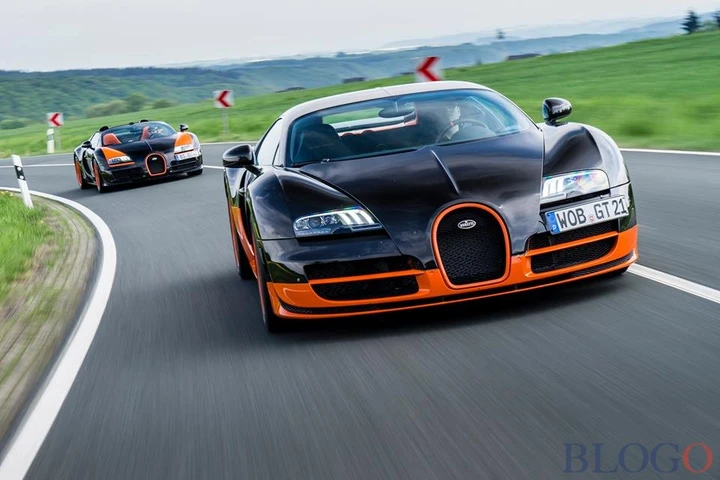 Le Bugatti Veyron da record al Nurburgring