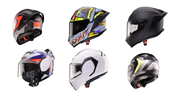 Caberg pronta per EICMA 2025: arrivano i nuovi caschi TRIP e Roxter