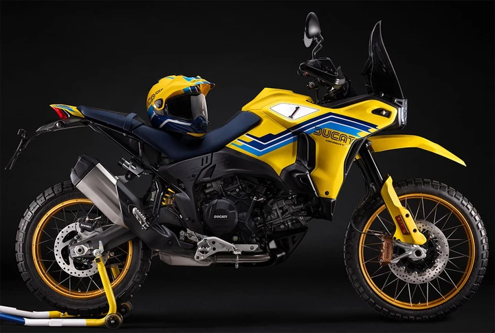 Ducati DesertX 100, omaggio alla Pantah Ice con soli 100 esemplari
