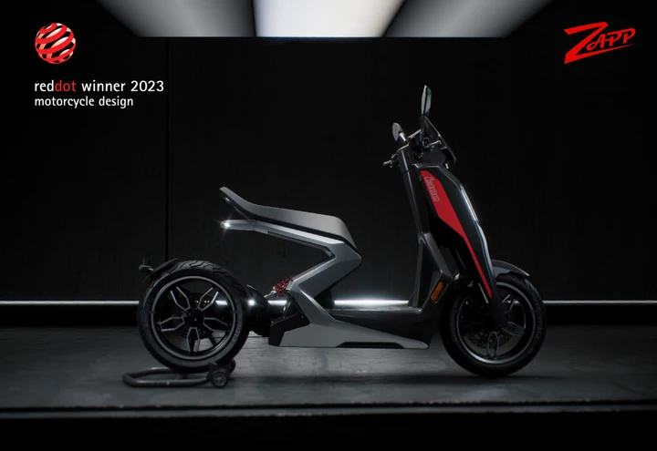 Zapp I300 Carbon Launch Edition premiato con i Red Dot 
