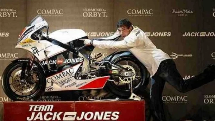 Moto2: Antonio Banderas presenta il suo team