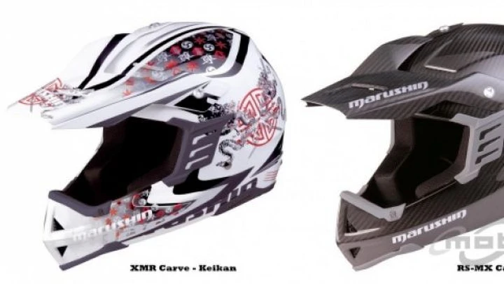 Caschi offroad Masushin XMR Carve e RS-MX Carbon