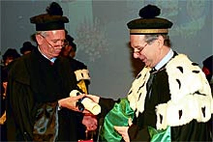 Laurea honoris causa per Rory Byrne