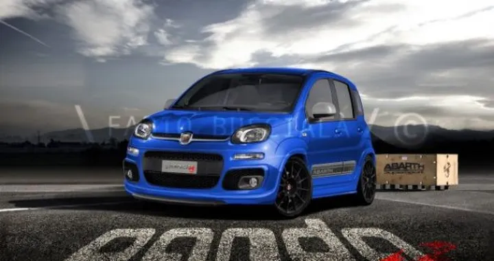 Fiat Panda Sport: il render di un nostro lettore con marchio Abarth