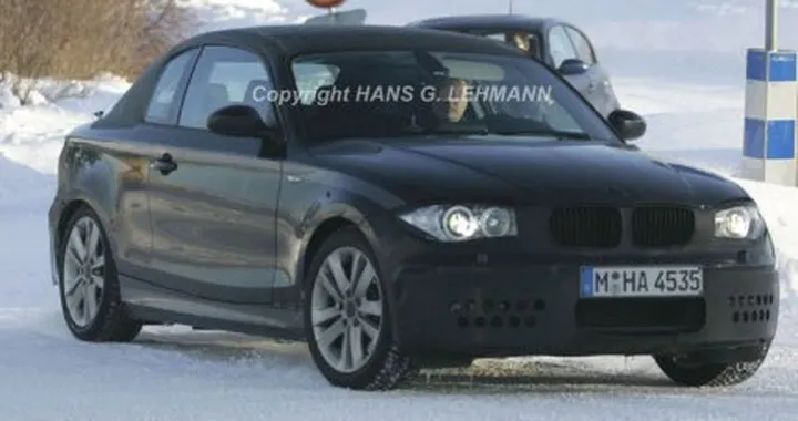 BMW Serie 1 Coupè - foto spia