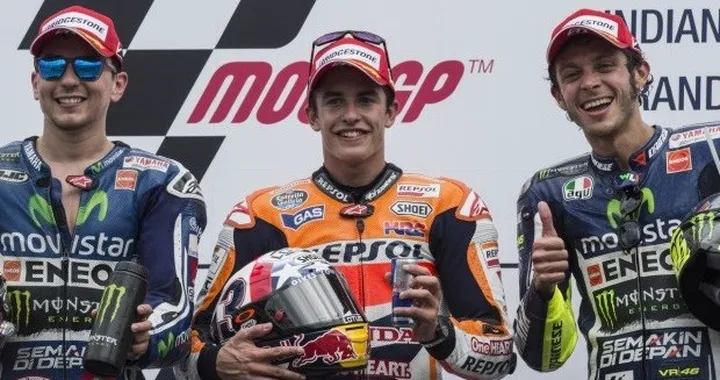 MotoGP Indianapolis 2014: Marc Marquez 10 e lode, Jorge Lorenzo e Valentino Rossi sul podio [FOTO]