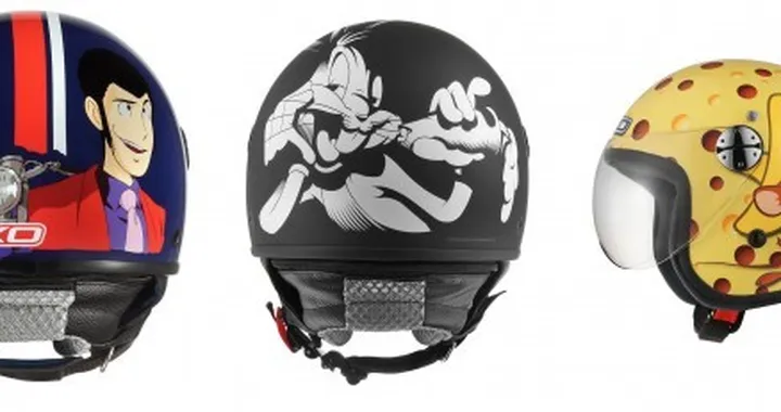 AXO: nuovi caschi con Lupin, Bugs Bunny e Speedy Gonzales