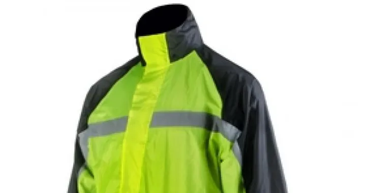 OJ: tuta antipioggia total fluo