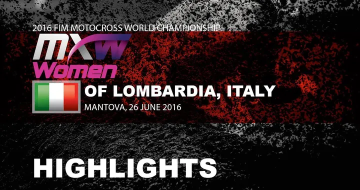 WMX Race 1 Highlights Round of Lombardia 2016