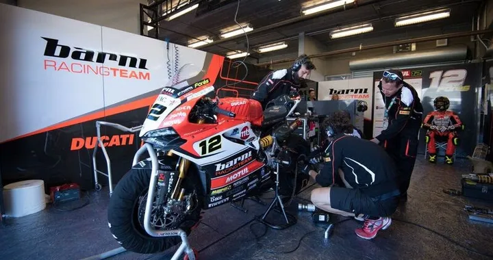 SBK: Barni Racing in pista al Lausitzring per i test ufficiali
