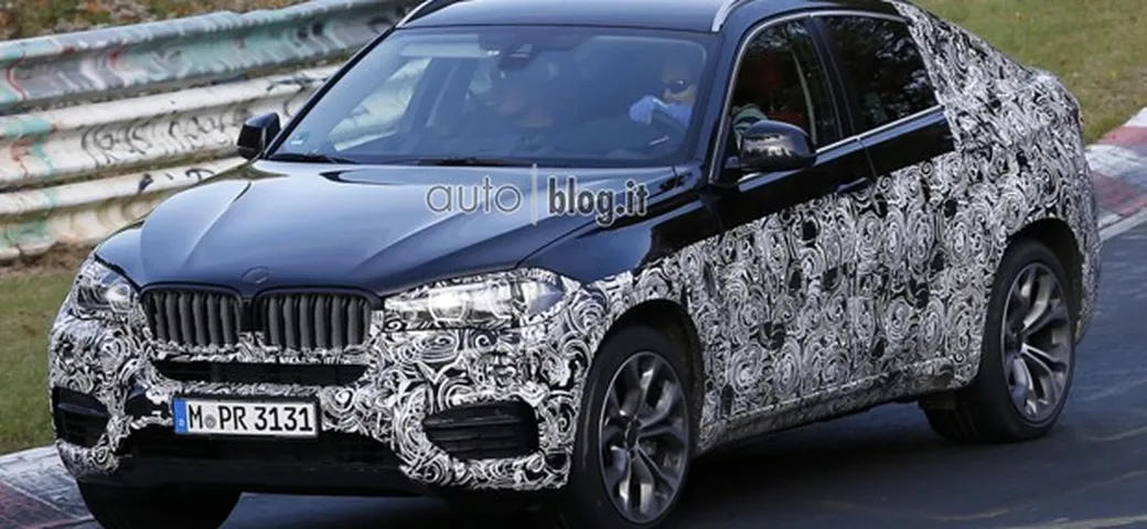 Nuova BMW X6: prime foto spia dal Nurburgring