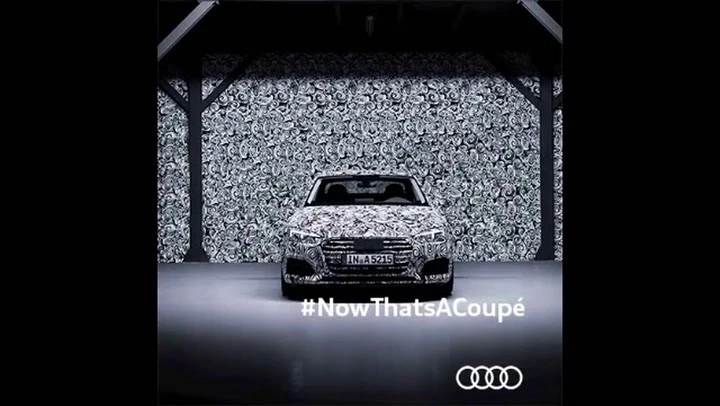 Audi A5: il teaser camuffato della coupé