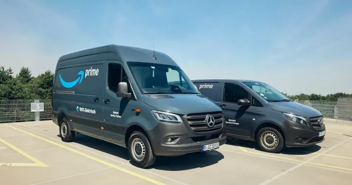 Amazon accelera sull'elettrico con Mercedes-Benz: in arrivo 5.000 van