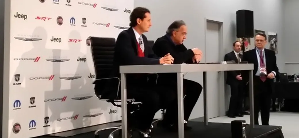 Sergio Marchionne: la conferenza stampa al Salone di Detroit 2014 [LIVE]