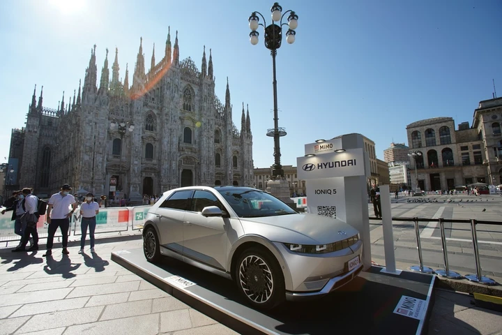 Hyundai Ioniq 5: debutta al Milano Monza Motor Show