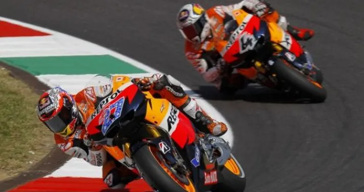 MotoGP Indy, Stoner dominatore. Agli altri solo le ... briciole. Rossi (11°), solita via crucis