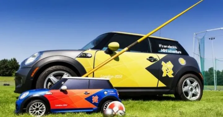 Olimpiadi Londra 2012: arriva la Mini Mini, modello elettrico che aiuta gli atleti in gara!