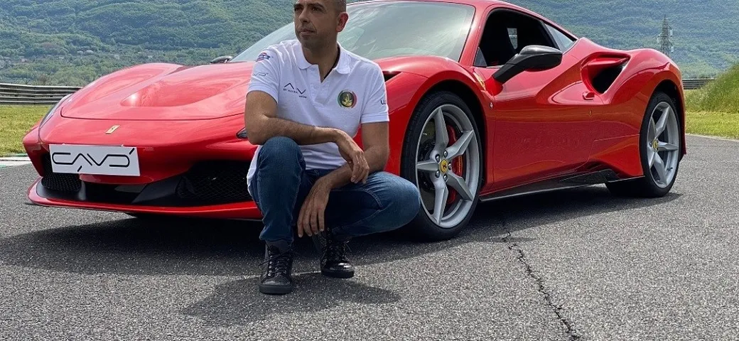 Fabio Barone e la Ferrari F8 Tributo: pronti al Guinness World Record 2021