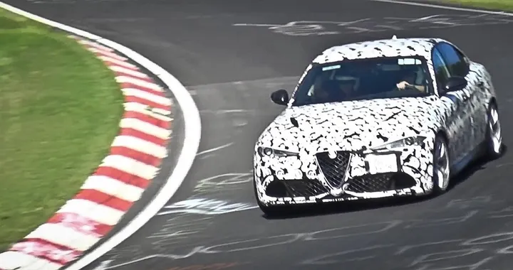 Alfa Romeo Giulia Quadrifoglio al Nurburgring [Video]