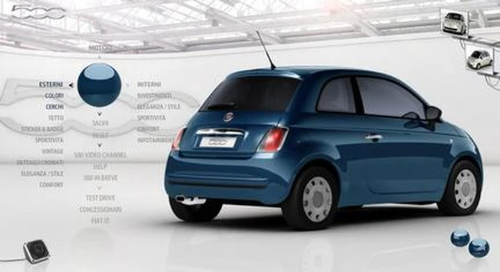 Configuratore Fiat 500 in anteprima !