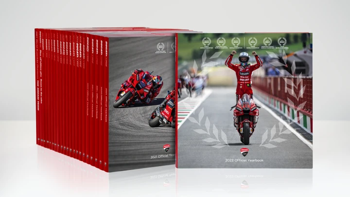 Ducati Yearbook 2022, un anno di sport da incorniciare