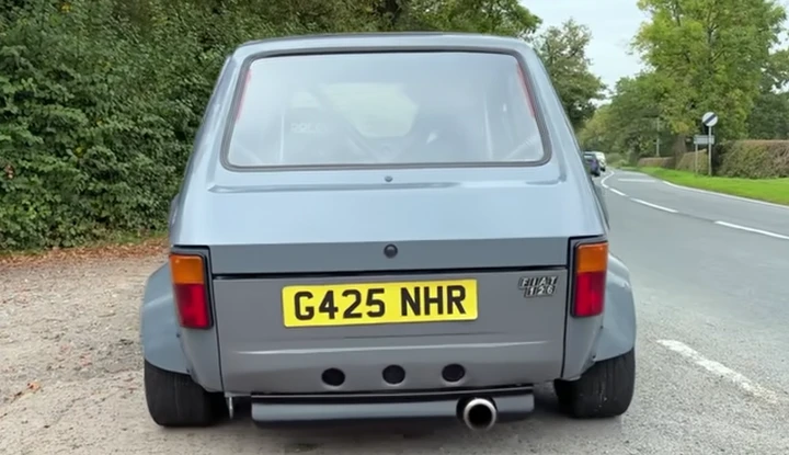 Fiat 126 restomod con motore BMW, un autentico siluro da strada