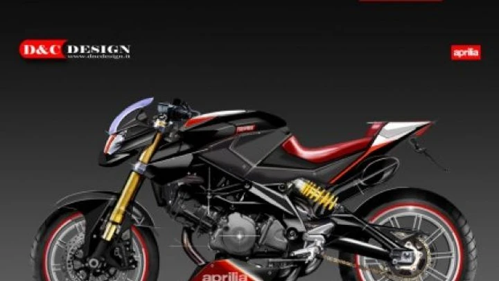 Dario Caroselli disegna la Naked Aprilia