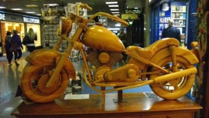 Foto del giorno: la moto di Geppetto