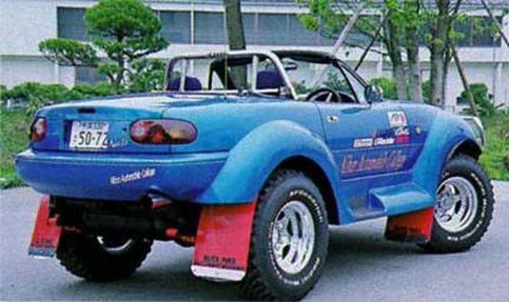 Mazda MX5 per le dune