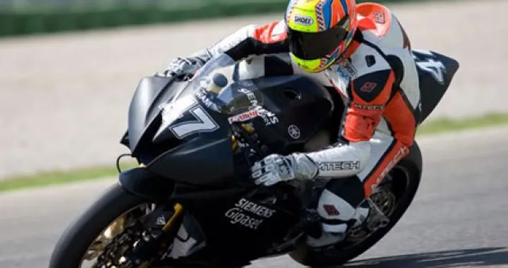 Roberto Rolfo nel CEV con il team Siemens Gigaset Laglisse