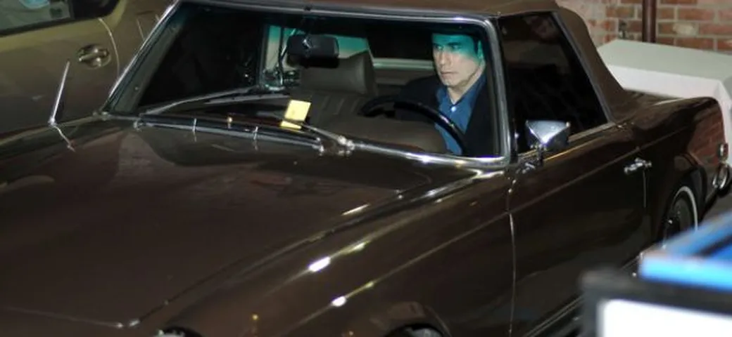 John Travolta: rubata la Mercedes SL 280