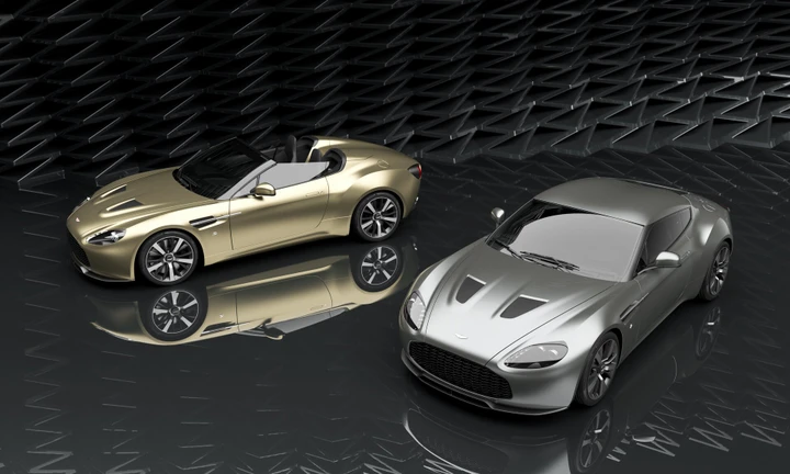 Le Aston Martin Vantage V12 Zagato Heritage Twins vanno in produzione