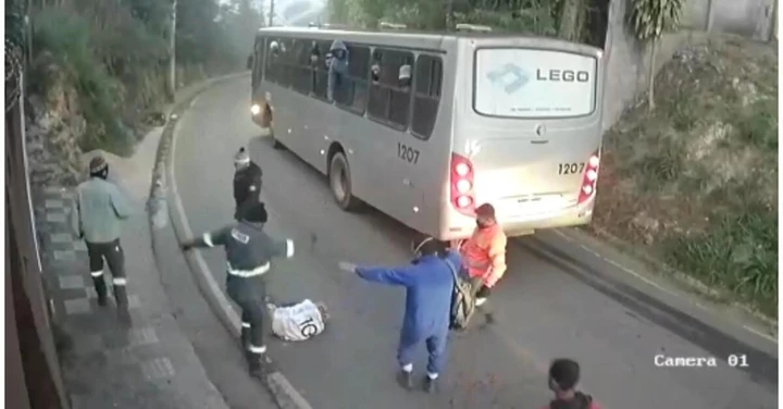 Autista di un bus salva una ragazza aggredita [Video]