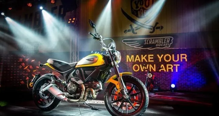 Ducati Scrambler al Bike Build Off 2015