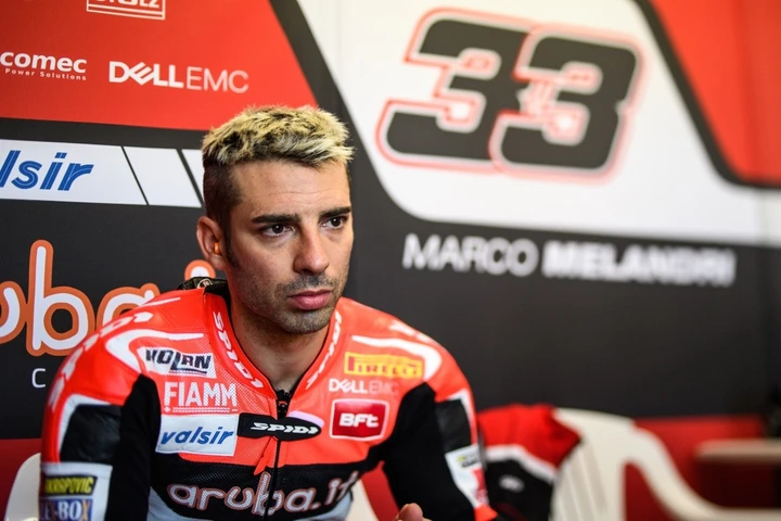 Marco Melandri a Blogo: 