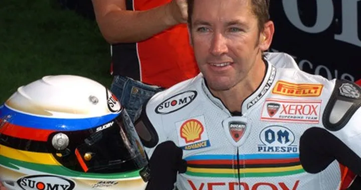 Troy Bayliss al Ducati Store di Mantova