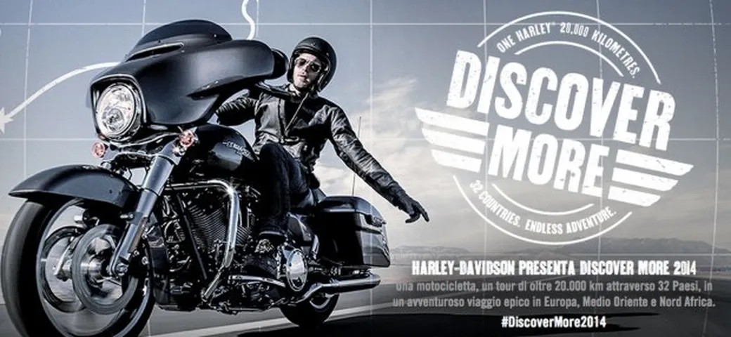 Harley-Davidson Italia ospita il viaggio Discover More