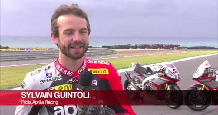 Nuova RSV4 SBK 2014 - Intervista Sylvain Guintoli