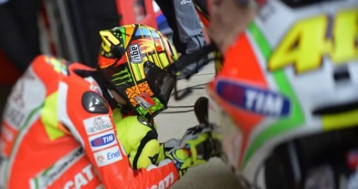 Valentino Rossi: "Un grande peccato non riuscire a essere competitivo con la Ducati"