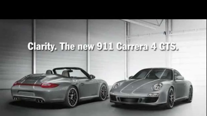 Video Porsche 911 Carrera 4 GTS