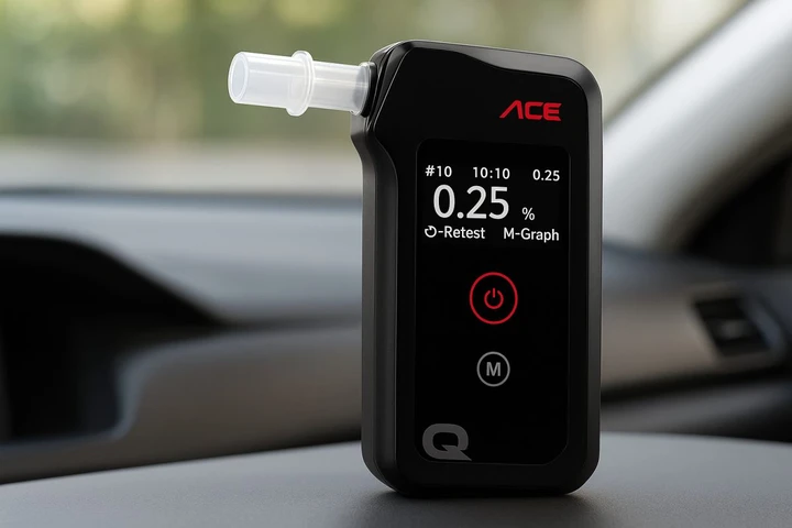 Etilometro ACE Q a 79€, lo sconto che attendevi per un Natale sicuro