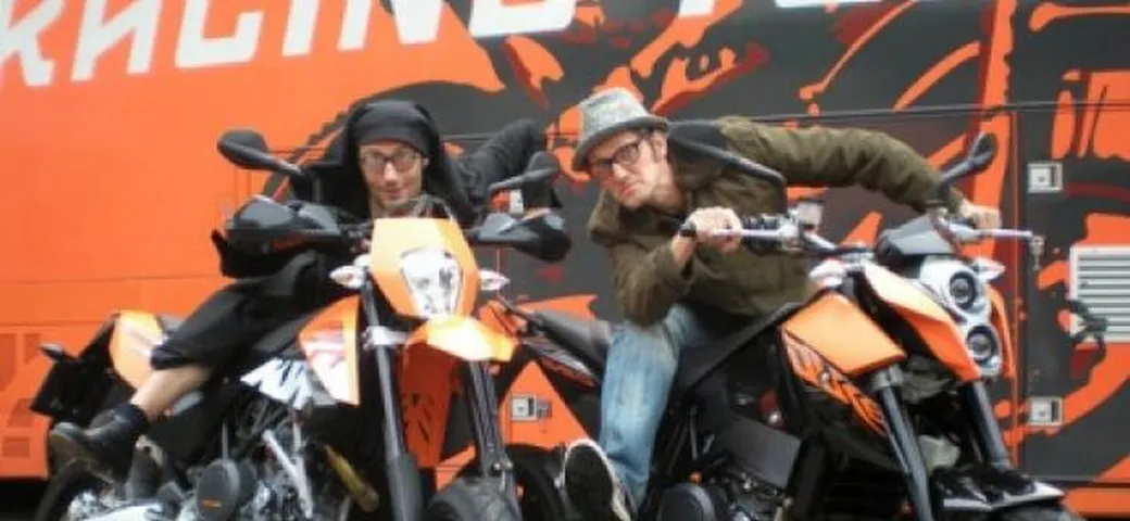 Suor Nausica e Nonno Anselmo di Colorado Cafè on the road con KTM